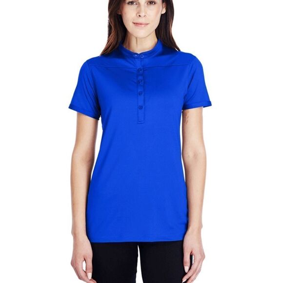 Under Armour Corporate Women’s Royal Blue Performance Polo M NWT in packaging - Picture 1 of 7